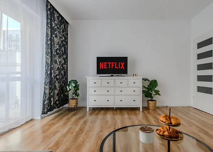 Daire Lumina Stylish With Parking In Center Łódź