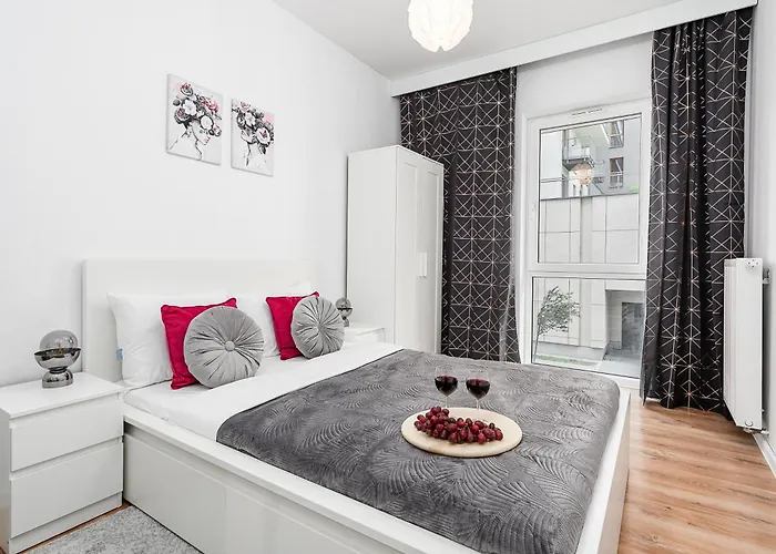 Lumina Stylish With Parking In Center Daire Łódź