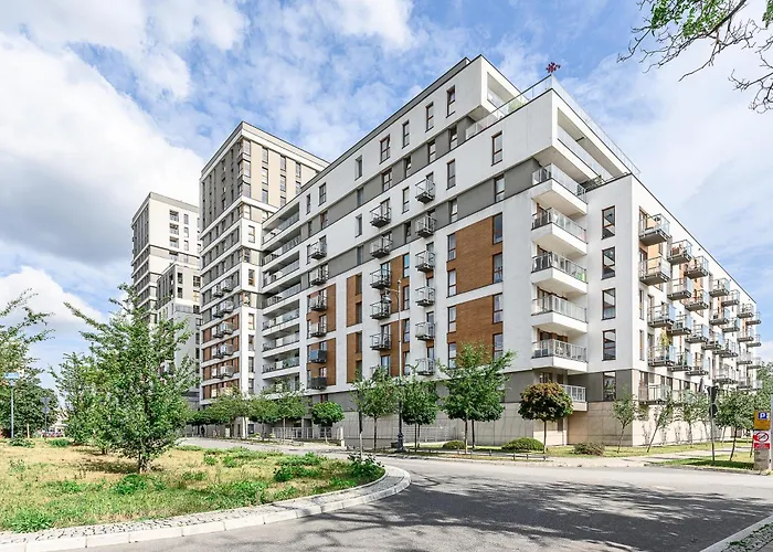 Daire Lumina Stylish With Parking In Center Łódź